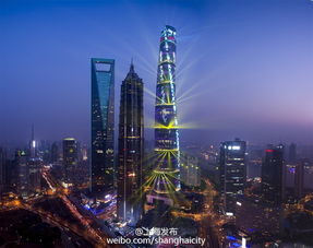 上海中心驚艷亮燈，光影盛宴背后的三個(gè)世界之最